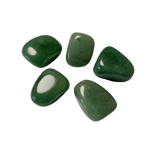 Green Aventurine, pebble, 20-30mm; per 5 pcs
