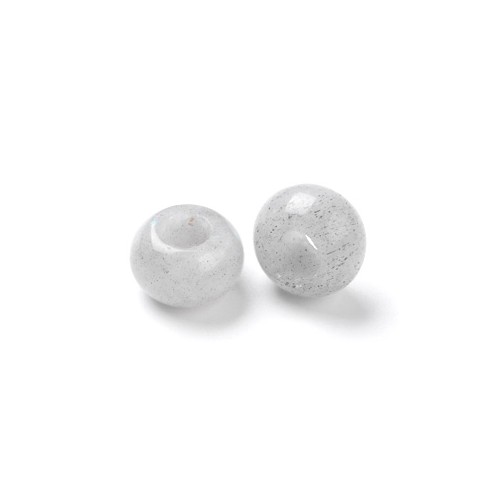 Gemstone bead, Labradorite, hole 5mm; per 10 pcs