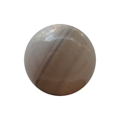 Grijze Agaat, rond, zonder rijggat, 12mm; per 5 stuks - Klik op de afbeelding om het venster te sluiten