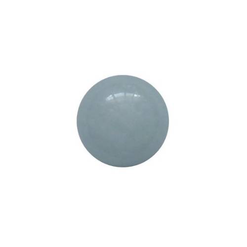 Aquamarine, round, no hole, 8mm; per 5 pcs