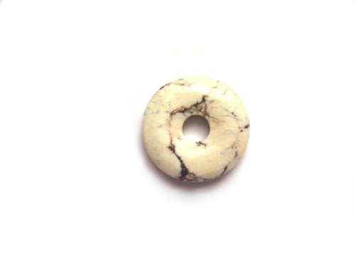 Lemon Chrysoprase, donut, Ø25mm; per 5 pcs
