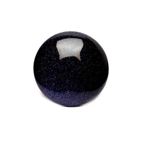 Blue sandstone, round, no hole, 12mm; per 5 pcs