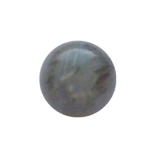 Labradorite, round, no hole, 10mm; per 5 pcs