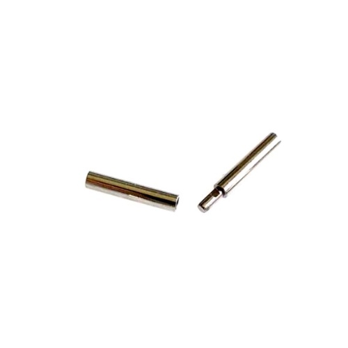 SST bayonet clasp, hole 1.2mm, shiny; per 10 pcs
