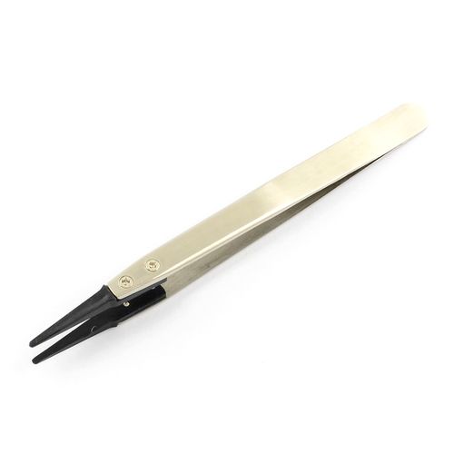 Stainless steel tweezers, length 12.5mm; per pc