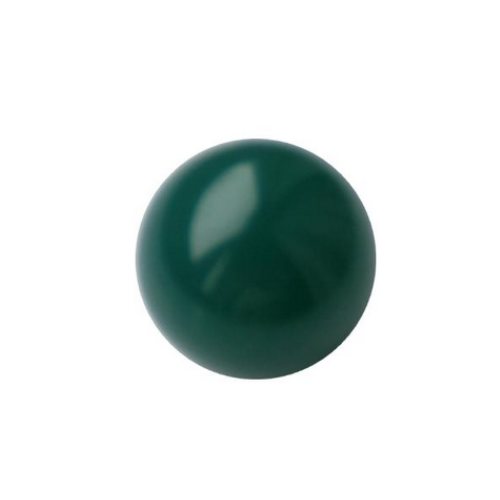 Green Agate, round, no hole, 10mm; per 5 pcs