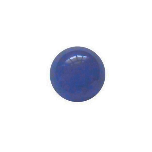 Blue Agate, round, no hole, 8mm; per 5 pcs