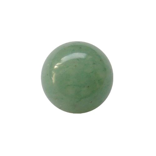 Green Aventurine, round, no hole, 10mm; per 5 pcs