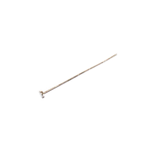 Silver headpin, 3 cm, wire 0.35mm, armadillo; per 50 pcs