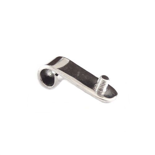 Silver pendant with screw M2.5, pin 3mm; per pc